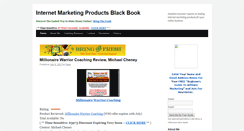 Desktop Screenshot of improductsblackbook.com